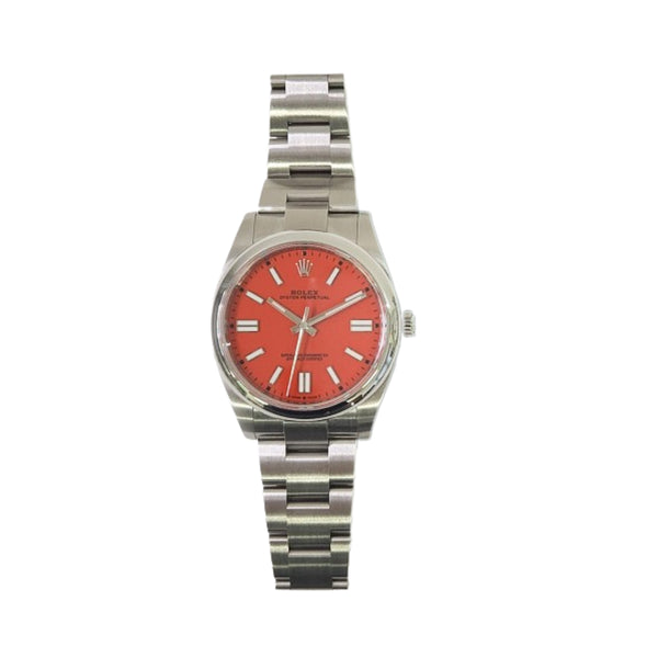 Rolex Oyster Perpetual 124300 Coral Red Dial