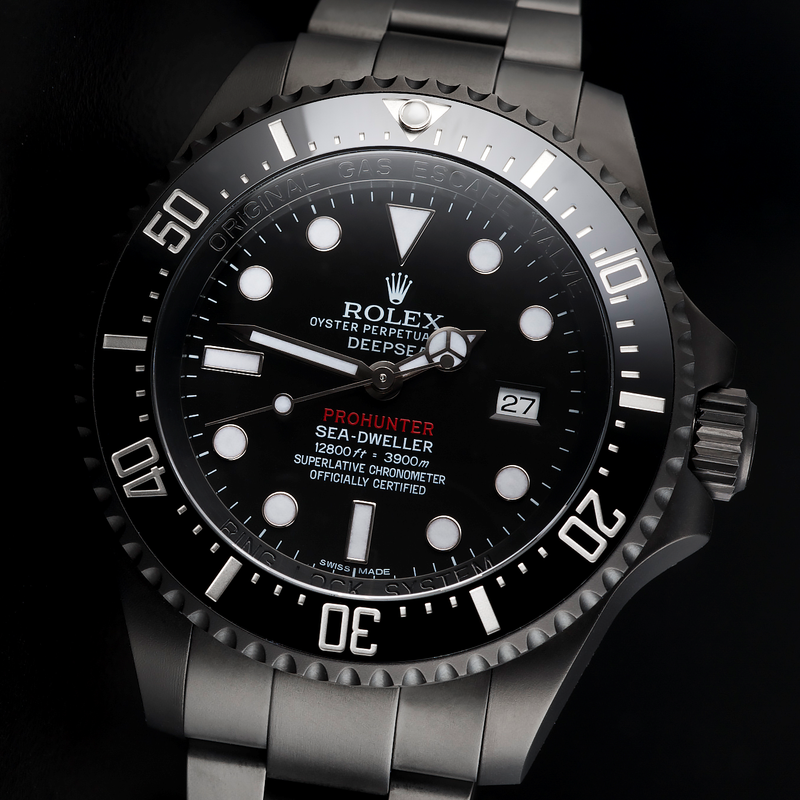 Rolex best sale deepsea red