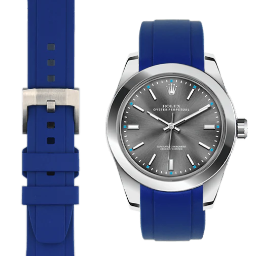 Oyster Perpetual 39mm CURVED END RUBBER STRAP