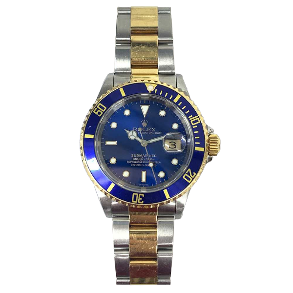 Rolex Submariner Date 16613 Blue Dial Jul 1999