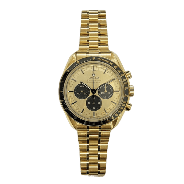 Omega Speedmaster 310.60.42.50.99.002 Professional Co-Axial Chronometer Champagne Dial Augusta 22
