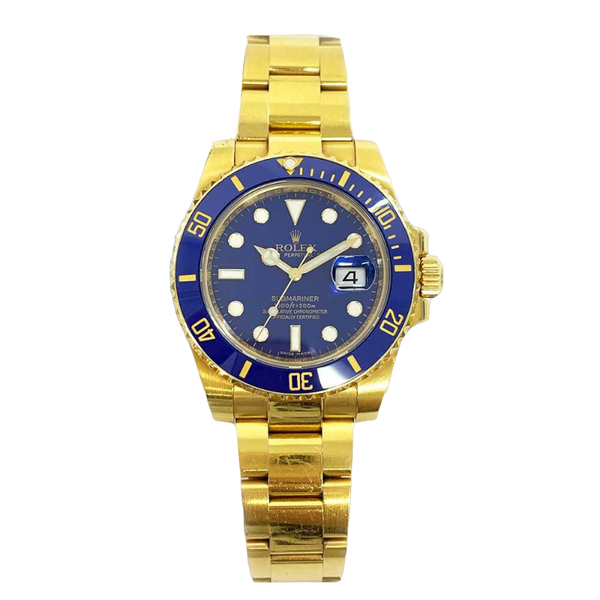 Rolex Submariner Date 116618LB Blue Dial May 2011