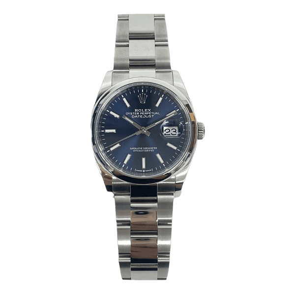 Rolex Datejust 126200 Blue Dial May 2020