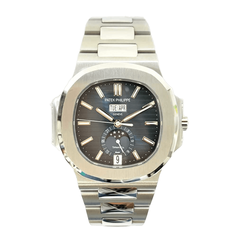 Patek Philippe Nautilus 5726/1A‐014 Annual Calendar Moonphase Blue Tiffany Dial Mar 2020