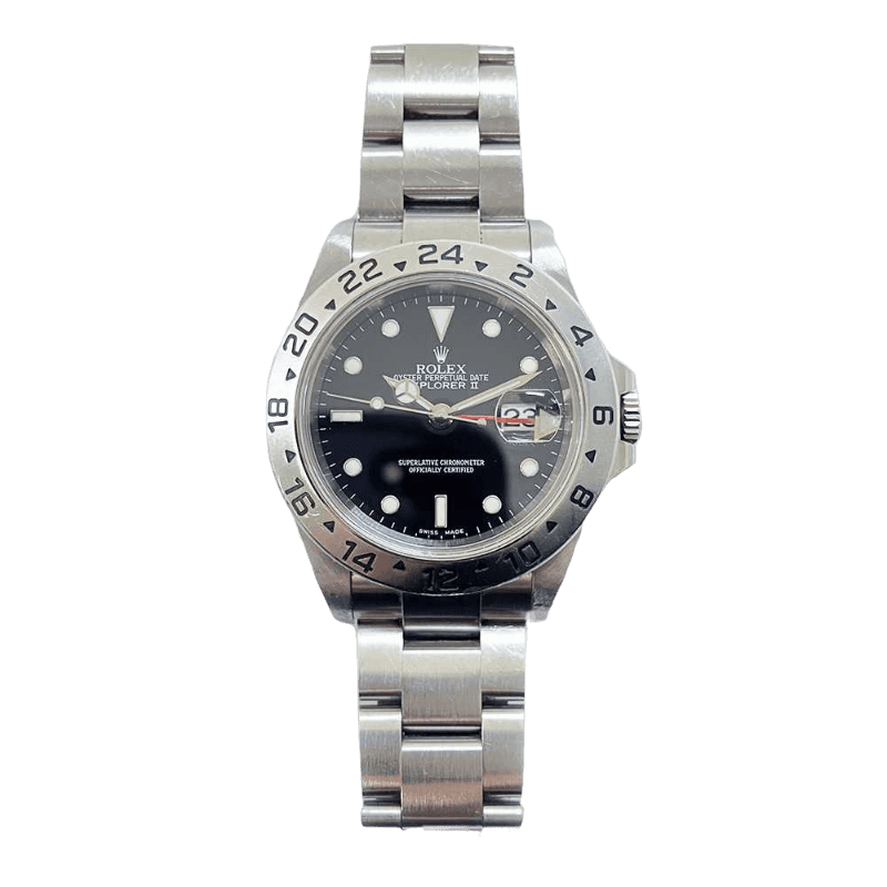 Rolex Explorer II 16570 Black Dial