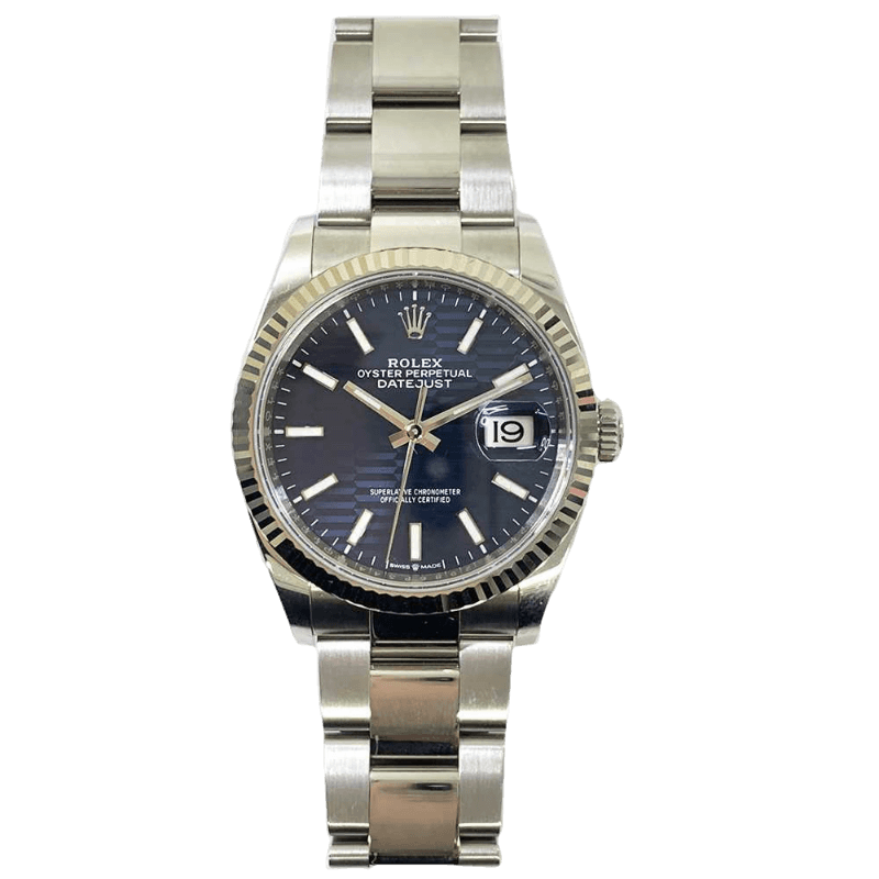 Rolex Datejust 126234 Blue Fluted Dial