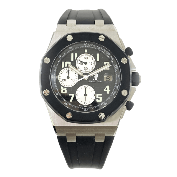 Audemars Piguet Royal Oak Offshore Chronograph 25940SK.OO.D002CA.01.A Black Arabic Dial Jan 2008