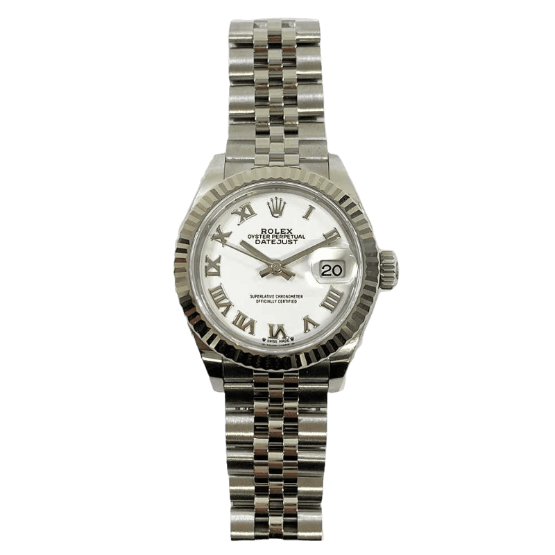 Rolex Lady-Datejust 279174 White Roman Dial
