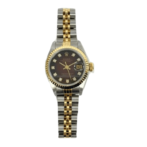 Rolex Lady-Datejust 69173 Red Vignette Diamond Dial