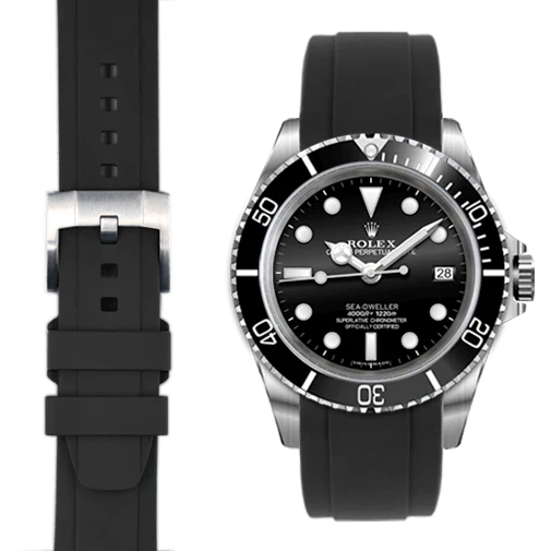 Sea-Dweller CURVED END RUBBER STRAP