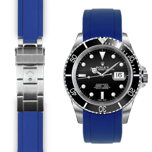 Submariner CURVED END RUBBER STRAP