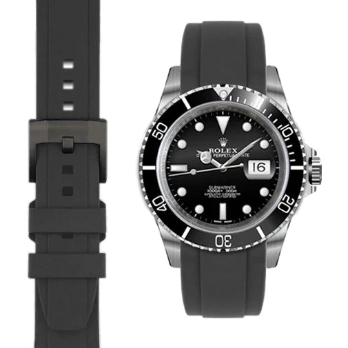 Submariner Date CURVED END RUBBER STRAP