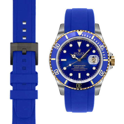 Submariner Date CURVED END RUBBER STRAP
