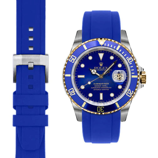 Submariner Date CURVED END RUBBER STRAP