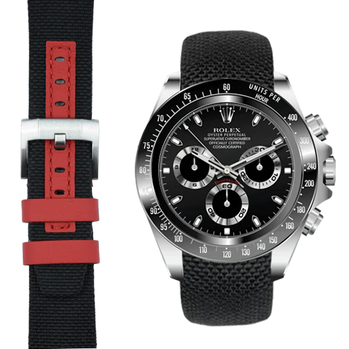 Ceramic Daytona CURVED END NYLON STRAP